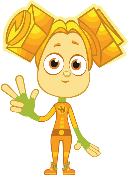 Фиксики карандашом