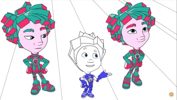 Фиксик Нолик рисунок