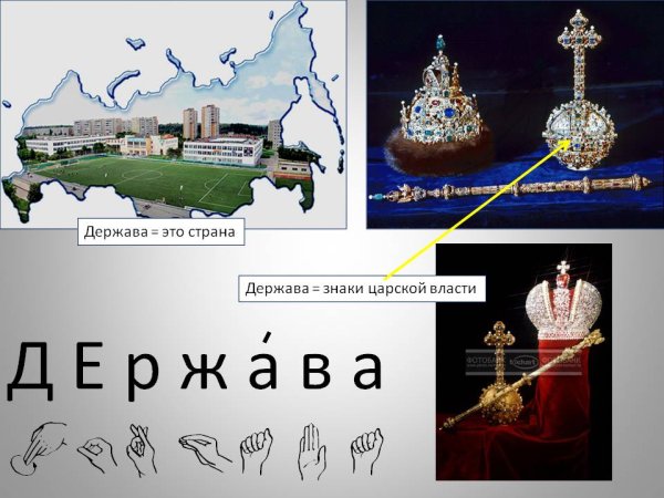 Скипетр и держава вектор