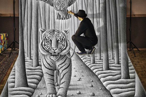 Бен Хайне 3 д рисунки