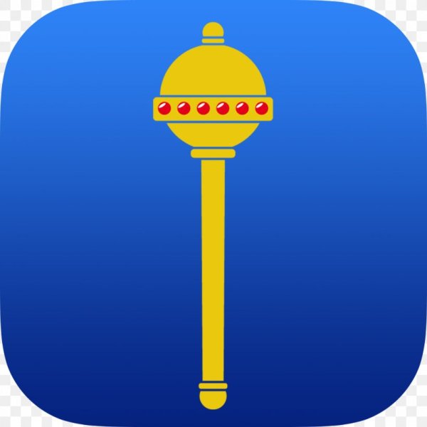 Скипетр золотой шар