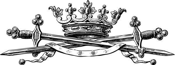 Скипетр и держава гравюра