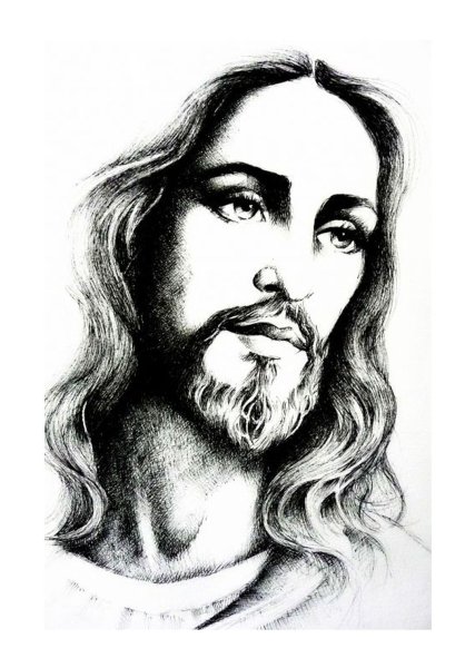 Иисус набросок