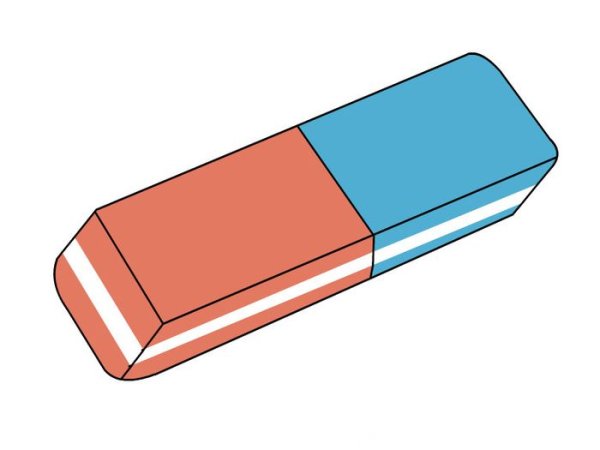 Ластик без фона