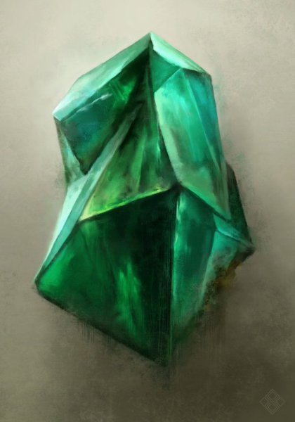 Изумруд огранка прямоугольная