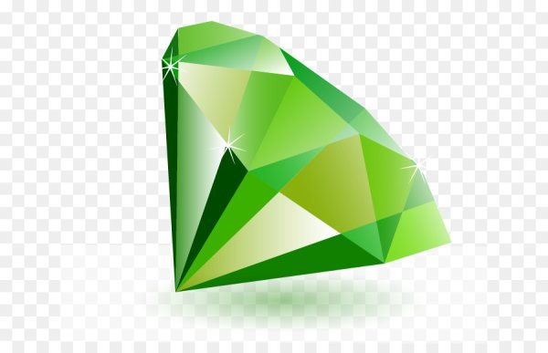 Изумруд камень вектор