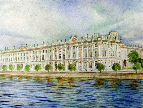 Санкт-Петербург Эрмитаж зимний дворец картины