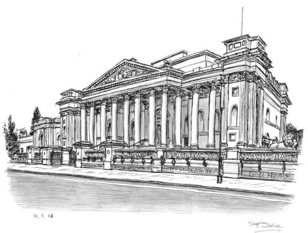 Эрмитаж зарисовки