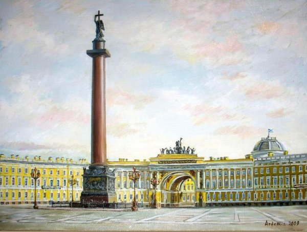 Эрмитаж нарисовать