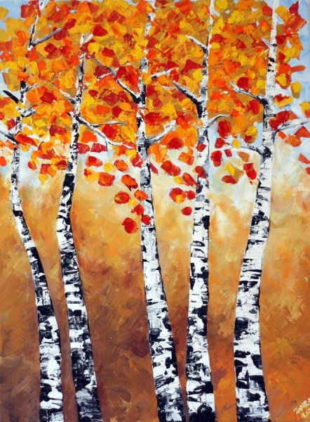 Береза для детей