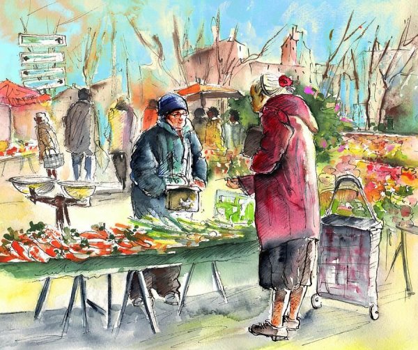 Композиция на тему ярмарка рынок