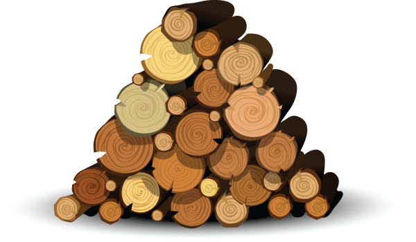 Дрова вектор