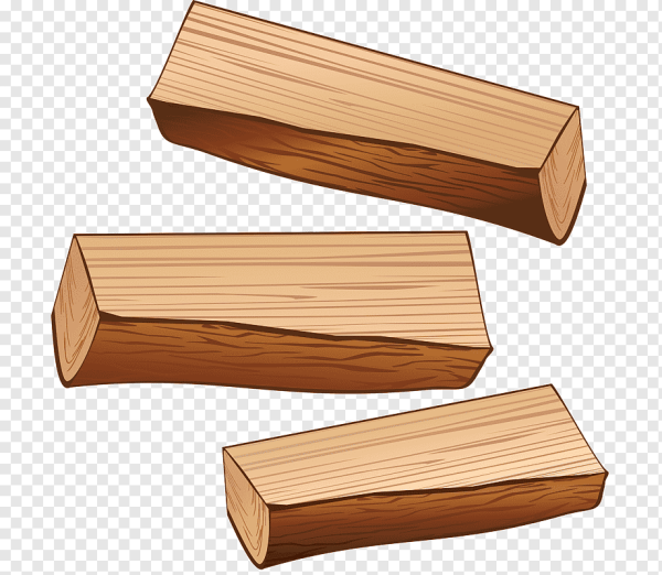 Бревно нарисованное