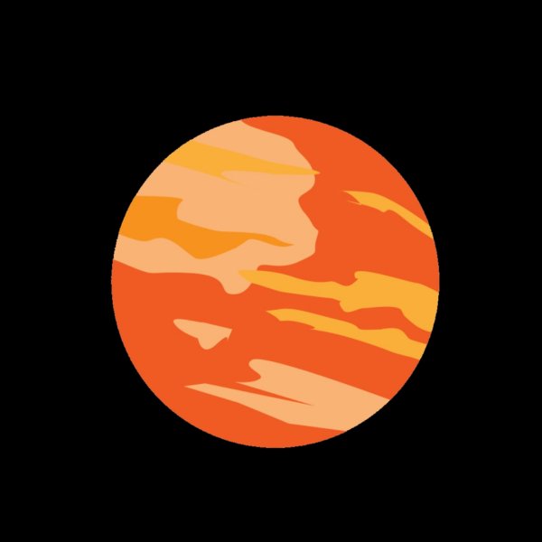 Марс рисунок