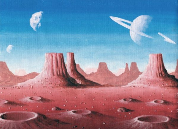 Планета Марс раскраска