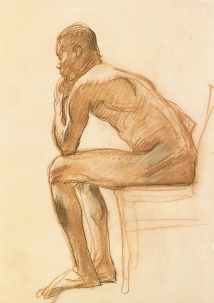 Фигура человека с натуры