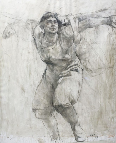 Позирование для рисования с натуры