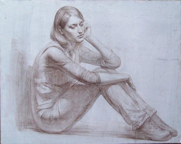 Врубель натурщик