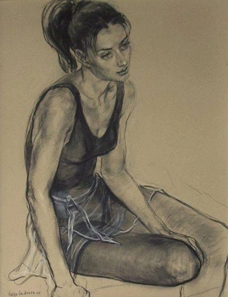 Зарисовки людей с натуры