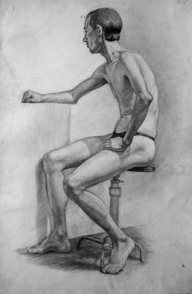 Натура для рисования человек