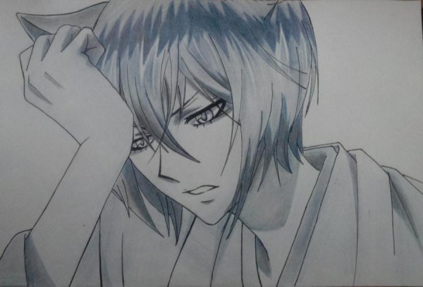 Раскраска аниме очень приятно Бог Томоэ