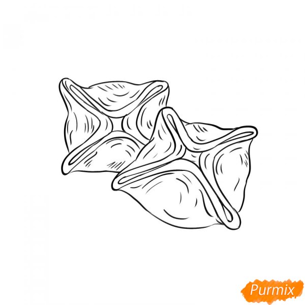 Манты рисунок карандашом