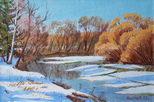 Ледоход Скребицкий