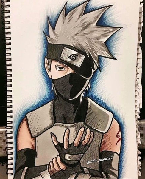 Какаси рисуночек