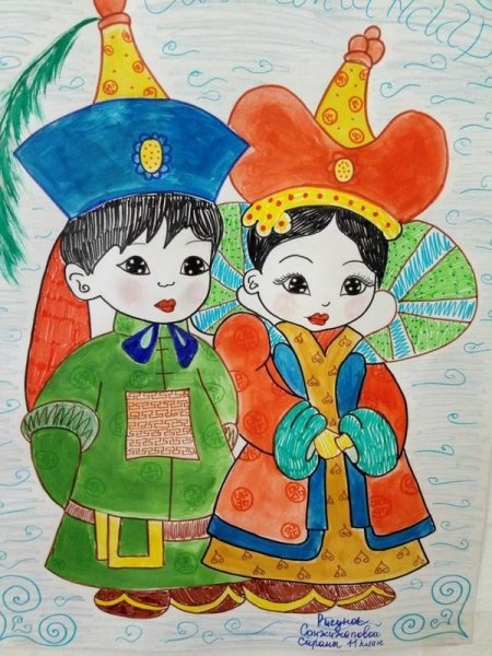 Сагаалган рисунки