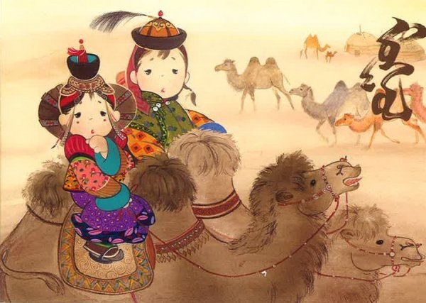 Любовь Бертакова картины бурят