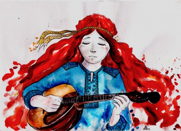 Домристка картина