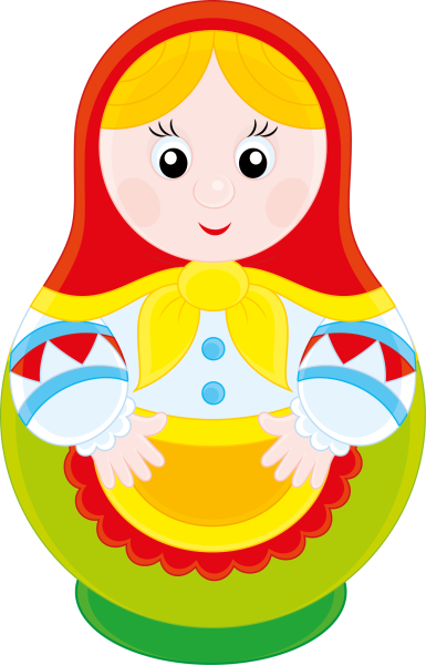 Матрешки мультяшные