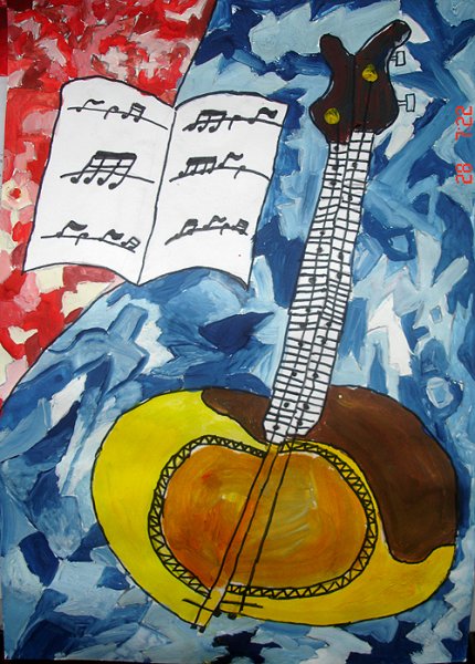 Стилизованная домра