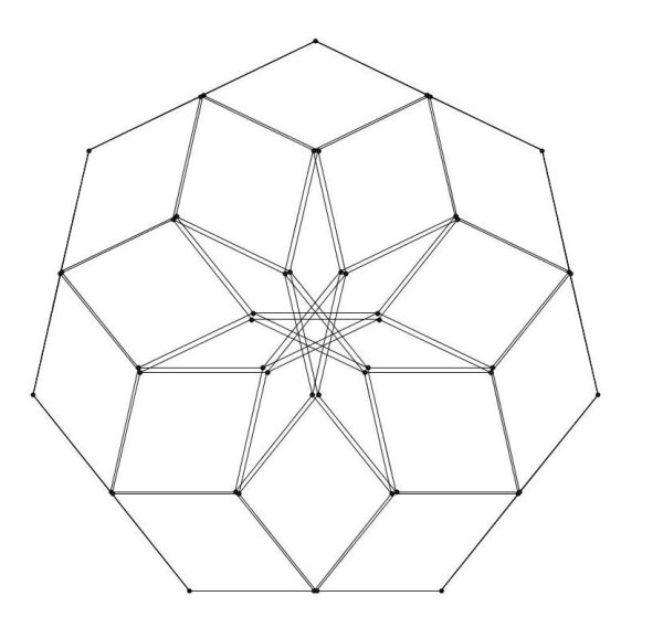 Шестигранные геометрические узоры