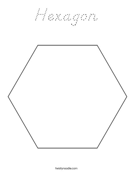 Трафарет "шестигранники"