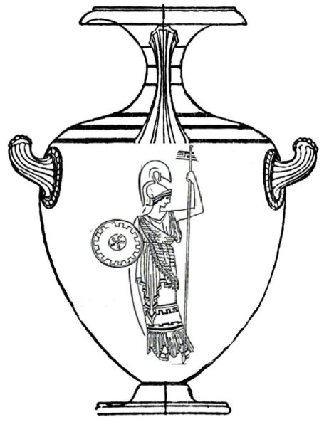 Вазопись древней Греции эскизы