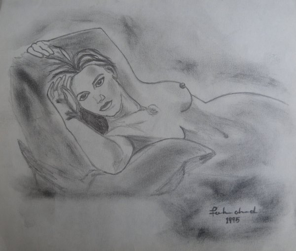 Рисунок розы из Титаника