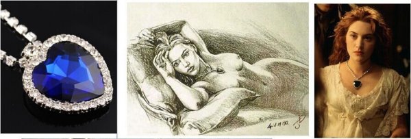 Портрет Кейт Уинслет из Титаника