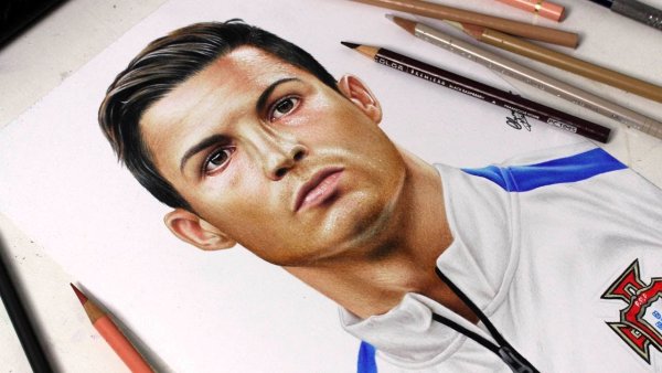 Портрет Криштиану Роналду