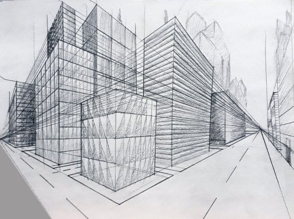 Угловая линейная перспектива