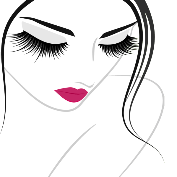 Ресницы иллюстрация