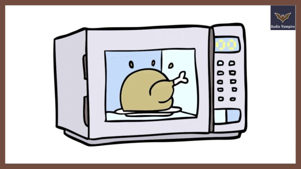 Микроволновка мультяшный