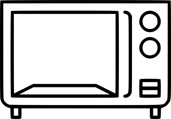 Микроволновая печь раскраска