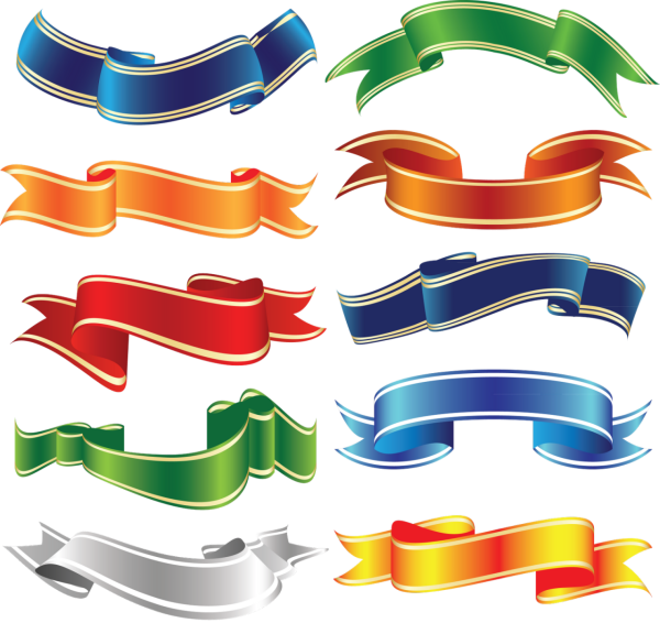 Лента Риббон вектор