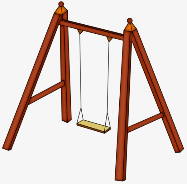 Нарисовать качели