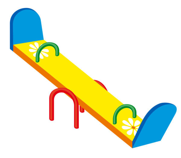 Детская площадка вектор