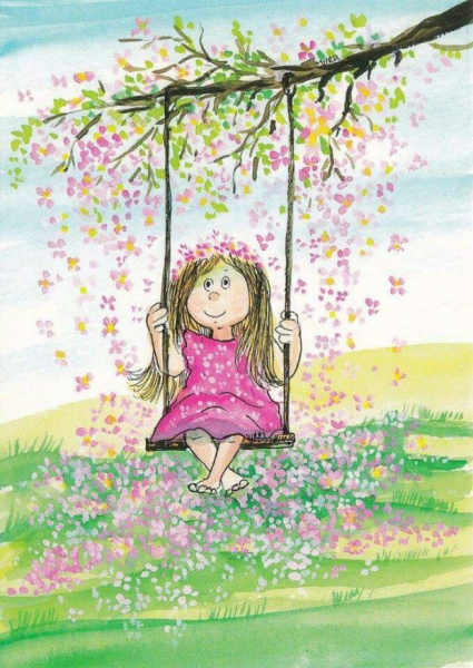 Весенние иллюстрации