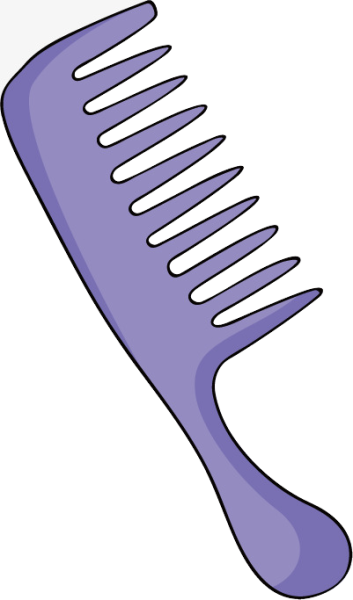 Нарисовать расческу