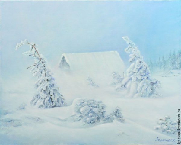 Картины зимней вьюги