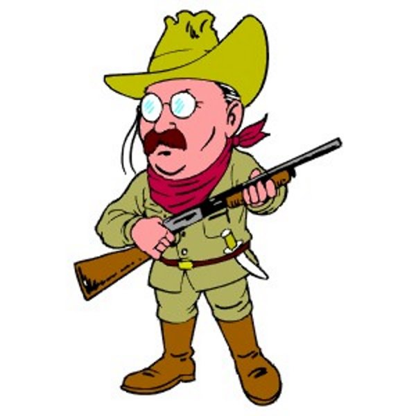 Охотник мультяшный